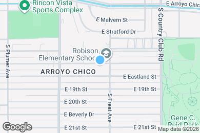 Map image of the property - 2718 E 18th St