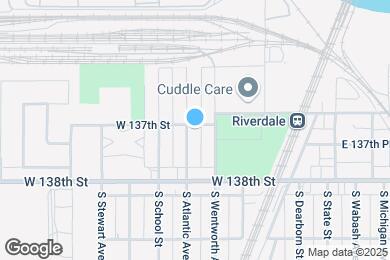 Map image of the property - 13701 S Atlantic Ave
