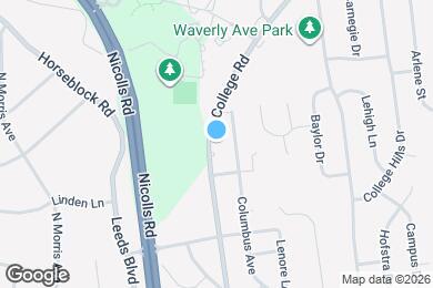 Map image of the property - 602 College Rd