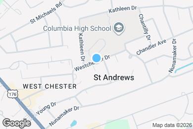 Map image of the property - 1704 Westchester Dr