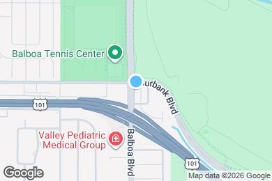 Map image of the property - 5540 Balboa Blvd