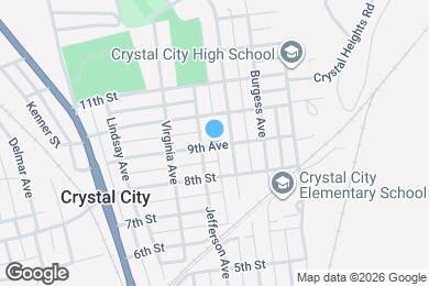 Map image of the property - 205 9th Ave