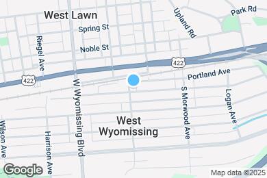 Map image of the property - 63 W Lawn Ave