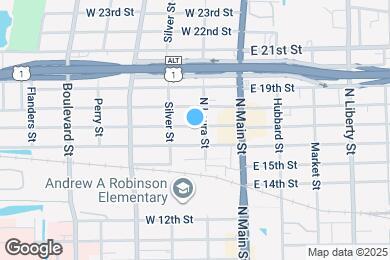 Map image of the property - 112 W 17th St