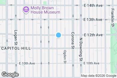 Map image of the property - 1152 N Emerson St