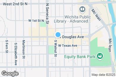 Map image of the property - 923 W Douglas Ave