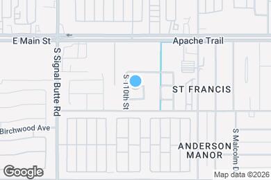 Map image of the property - 11019 E Arbor Ave