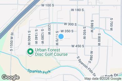Map image of the property - 1153 W 400 S