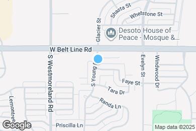 Map image of the property - 617 Faye St