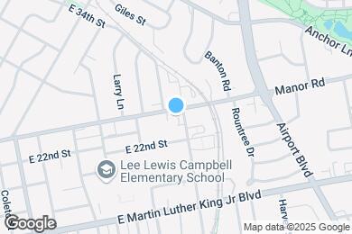 Map image of the property - 2827 Manor Rd