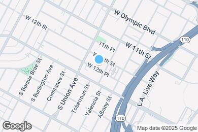 Map image of the property - Sweet Spot Alert! Cozy 1 Bed in the Heart of LA