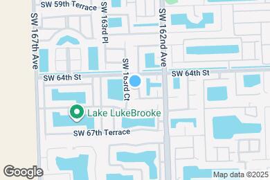 Map image of the property - 6524 SW 162nd Path