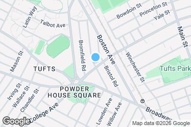 Map image of the property - 38 Warner St