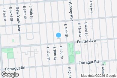 Map image of the property - 718 E 39th St