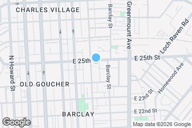 Map image of the property - 313 E 25th St