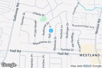 Map image of the property - 828 Spivey Ln
