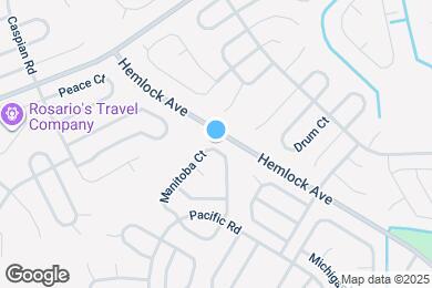 Map image of the property - 1829 Manitoba Ct