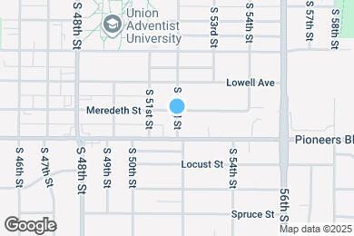 Map image of the property - 4207 S 52nd St