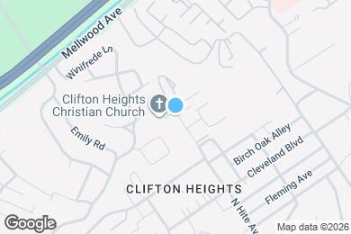 Map image of the property - 731 N Hite Ave