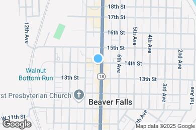 Map image of the property - 705 14th St