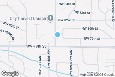 Map image of the property - 7811 NW 9th Ave