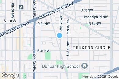 Map image of the property - 1543 New Jersey Ave NW