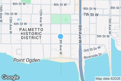 Map image of the property - 427 10th Ave W