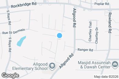 Map image of the property - 610 Woodcrest Manor Dr