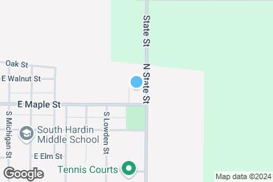 Map image of the property - Hubbard Maple Street Apartments