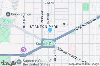 Map image of the property - 502 D St NE