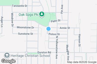 Map image of the property - 3895 Potosi St