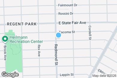 Map image of the property - 16011 Manning St