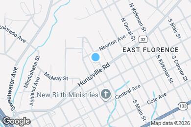 Map image of the property - 115 N Richards St