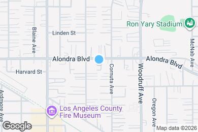 Map image of the property - 10030 Alondra Blvd