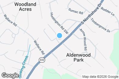 Map image of the property - 1356 Pershing Hill Ln