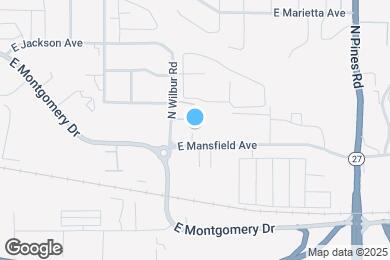 Map image of the property - 11719 E Mansfield Ave