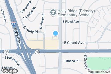 Map image of the property - 3369 S Monaco Pky