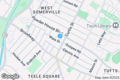 Map image of the property - 7 Ware St