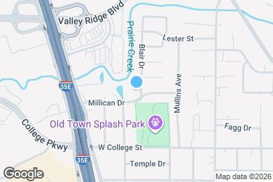 Map image of the property - 605 Blair Dr