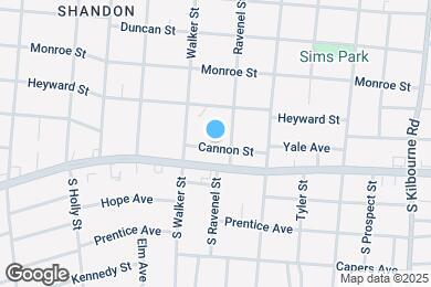 Map image of the property - 3217 Cannon St
