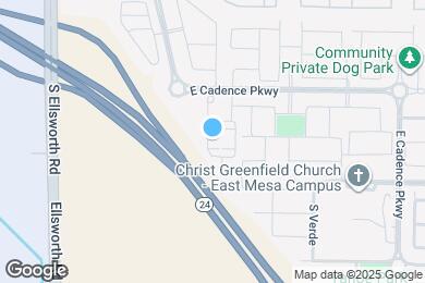 Map image of the property - 5553 S Dillon