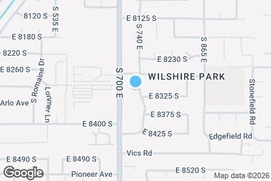 Map image of the property - 8284 S 745 E