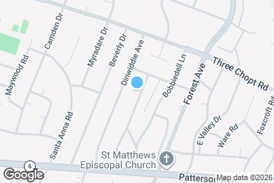 Map image of the property - 1306 Santa Rosa Rd