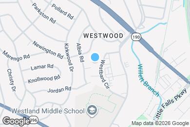 Map image of the property - 5301 Westbard Cir
