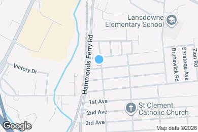 Map image of the property - 22 Hazel Ave