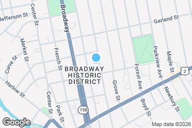 Map image of the property - 156 Essex St