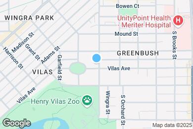 Map image of the property - 1404 Vilas Ave
