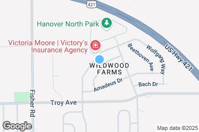 Map image of the property - 2880 Ludwig Dr
