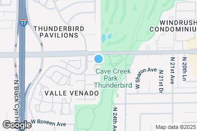 Map image of the property - 13615 N 24th Ave