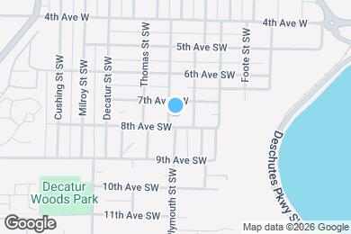 Map image of the property - 716 Plymouth St SW